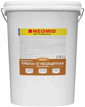 картинка NEOMID Огнезащитная краска для древесины от магазина Огнекор